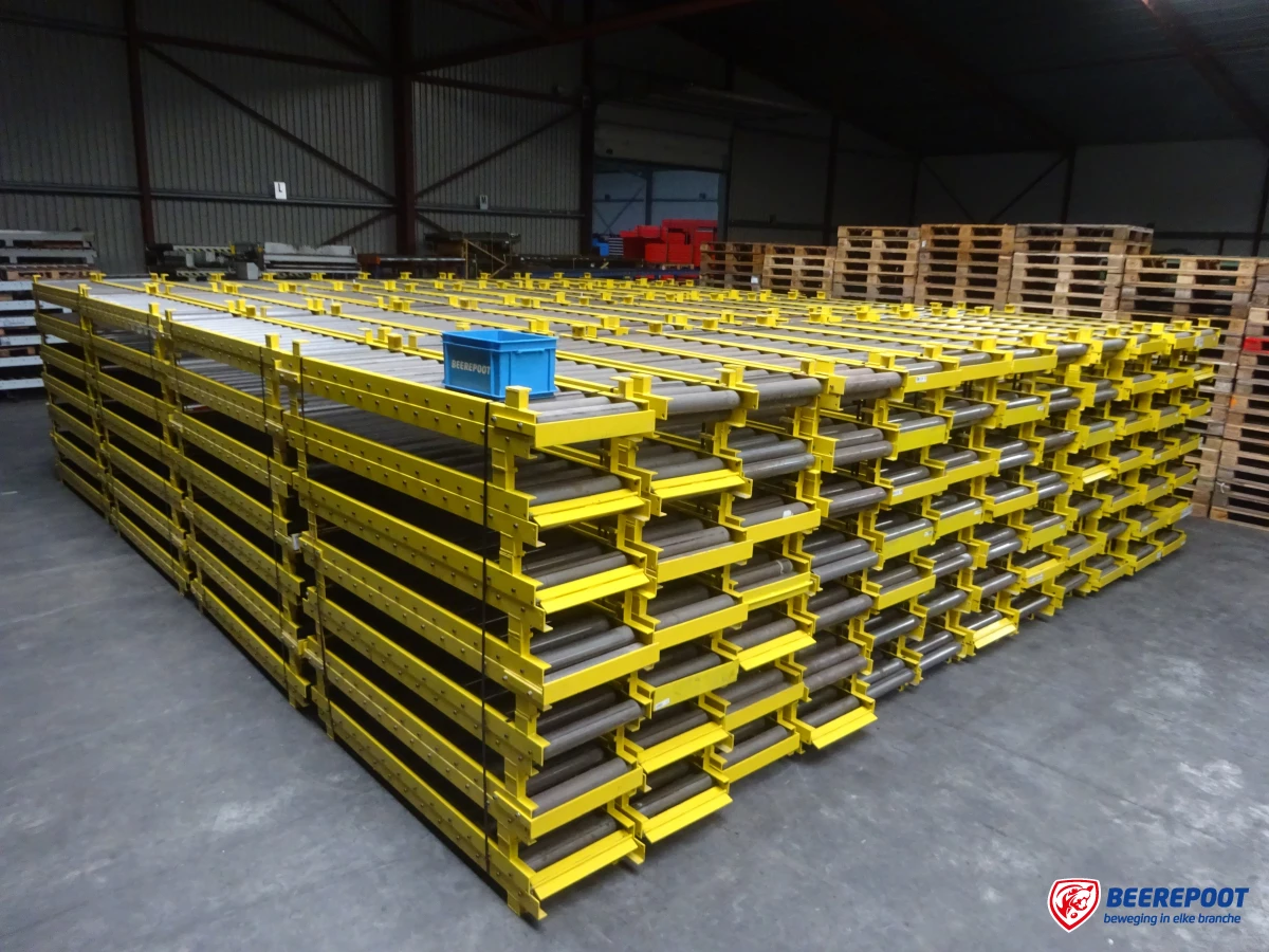 Rollenbaan, zwaartekracht